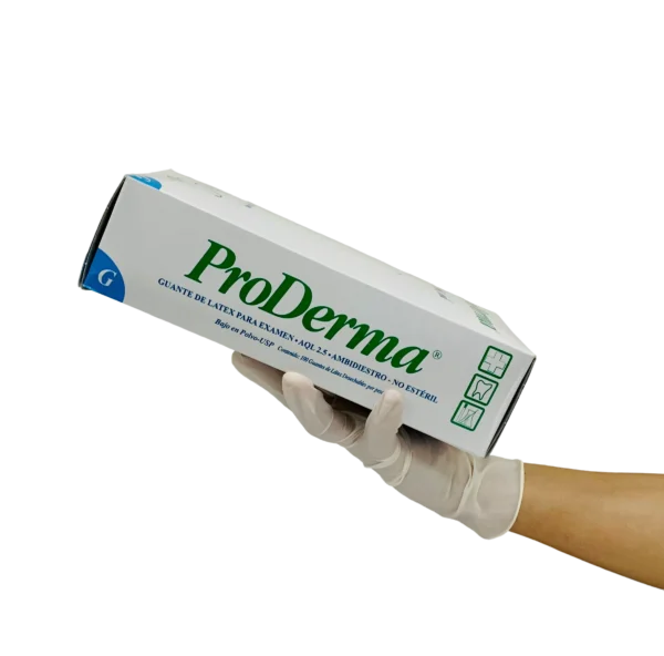 Guante Proderma N/Est. Gde C/100 Uniseal