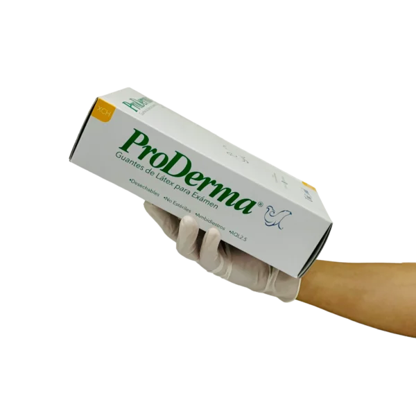 Guante Proderma N/Est. Xch C/100 Uniseal