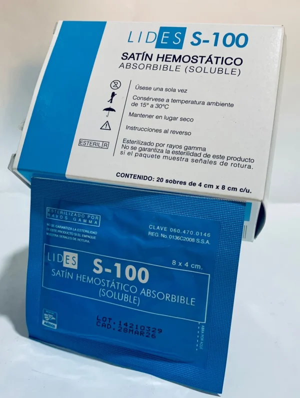 Satín Hemostatico Lides - Imagen 2