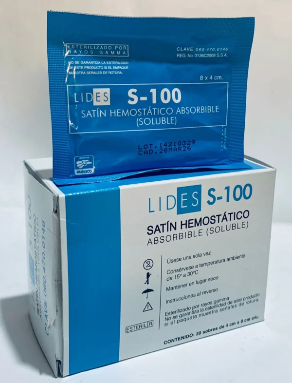 Satín Hemostatico Lides - Imagen 3