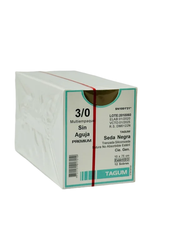 Seda Negra Tren.3-0,10X75 Cm S/A Tg