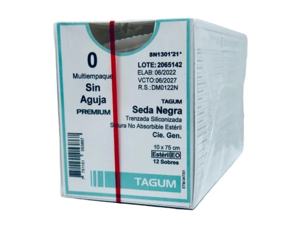 Seda Negra Tren. 0, 10X75 Cm S/A Tg - Imagen 2