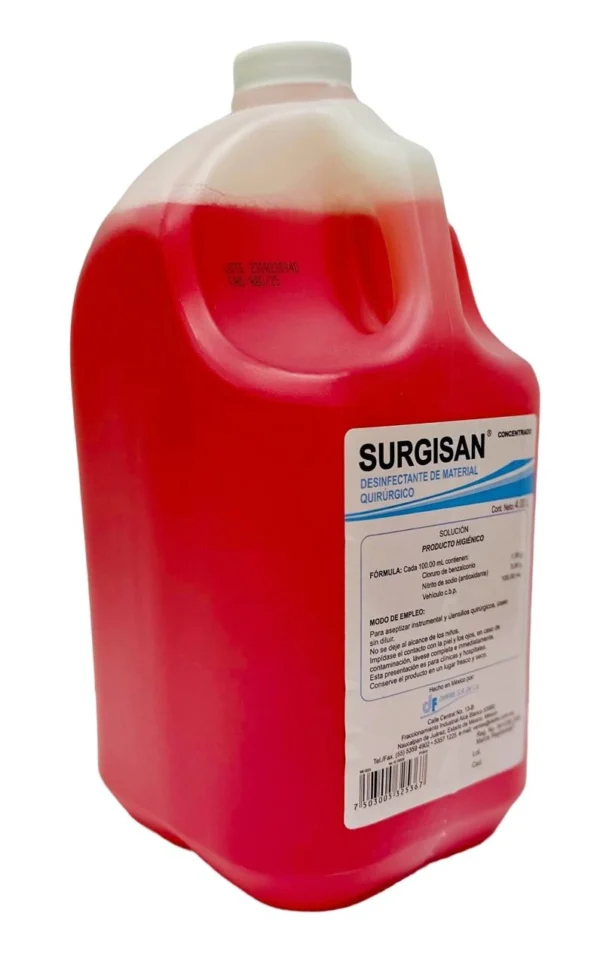 Surgisan Concentrado Rojo 4L Df - Imagen 3