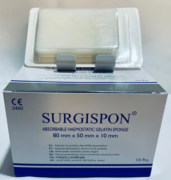 Esponja hemostática de gelatina | Caja c/10 - Imagen 3