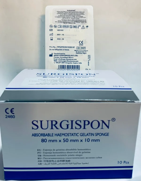 Esponja hemostática de gelatina | Caja c/10 - Imagen 7