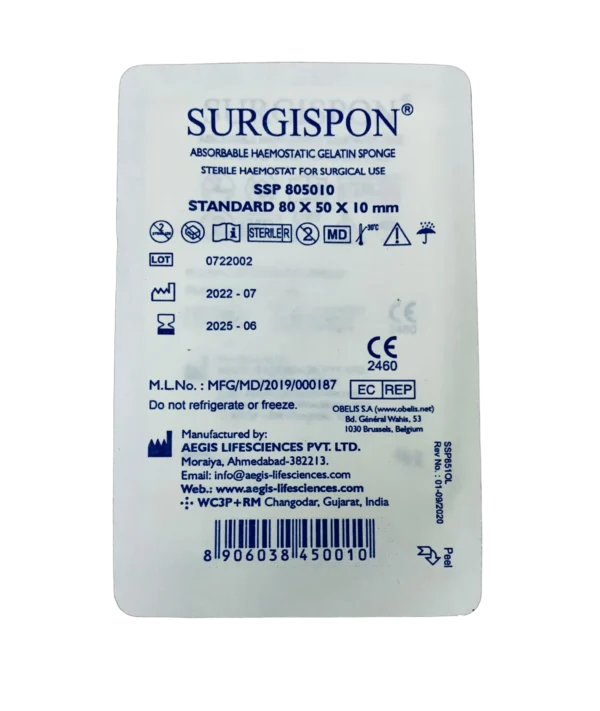 Esponja hemostática de gelatina | Caja c/10 - Imagen 13