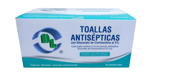 Toalla C/Gluconato De Clorex C/100 Dl - Imagen 3