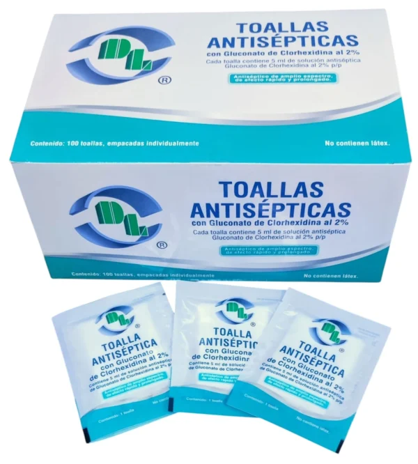 Toalla C/Gluconato De Clorex C/100 Dl - Imagen 4