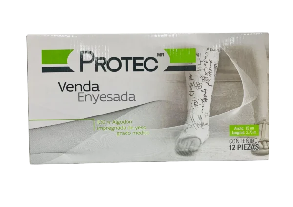Venda De Yeso Protec 15Cm X 2.75M C/12 - Imagen 5