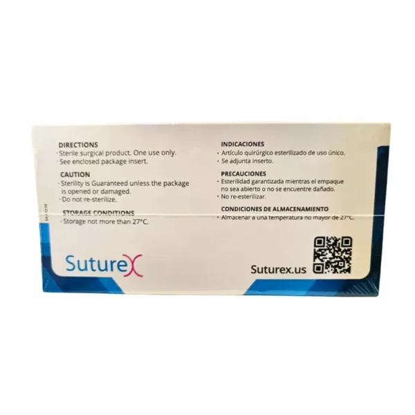Sutura nylon 6-0 aguja 13 mm 3/8 cortante | Caja c/12 Genérico - Imagen 3