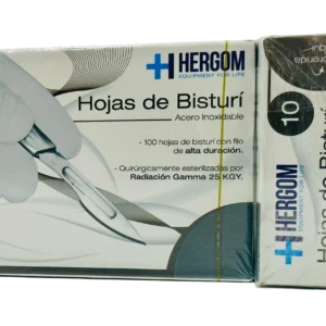 Hoja De Bisturi Acero Inox. #10 Hg