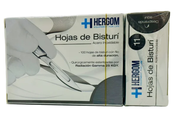 Hoja De Bisturi Acero Inox. #11 Hg