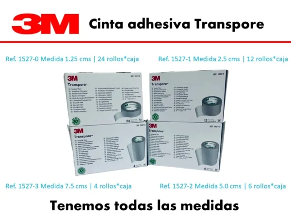3M Transpore 1527-0 | Tienda Medica 4U